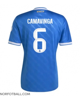 Billige Fotballdrakt Real Madrid Eduardo Camavinga #6 Replika Tredjedrakt 2025-26 Kortermet Billige Fotballdrakt Real Madrid Eduardo Camavinga #6 Replika Tredjedrakt 2025-26 Kortermet